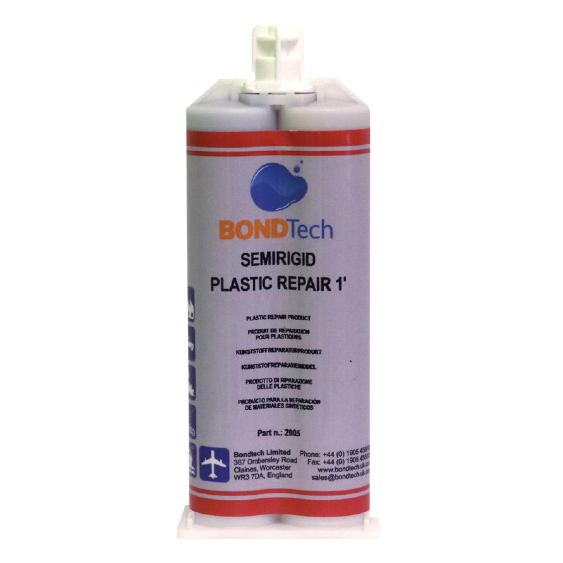 50ml Semi Rigid Plastic Repair 1 minute